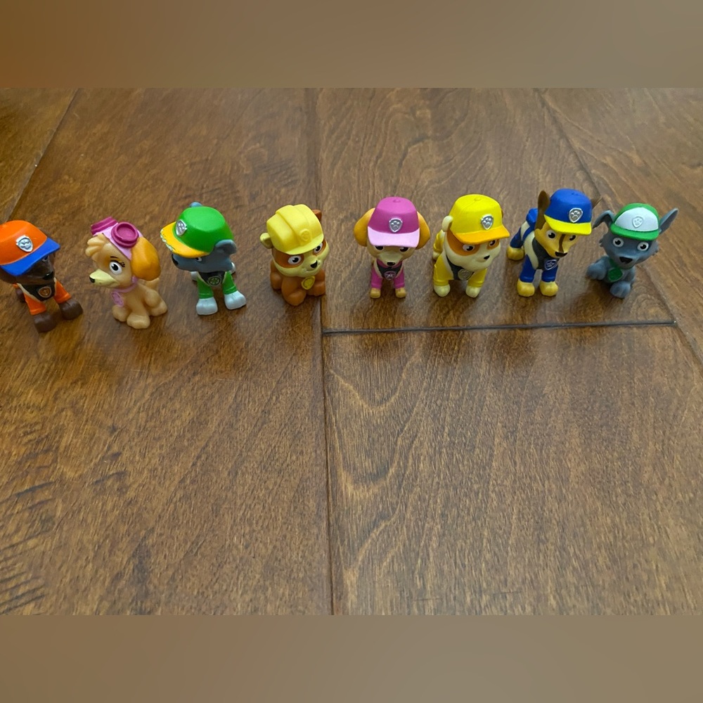Paw Patrol MINI (8) Figure Toy Set (Set #4)